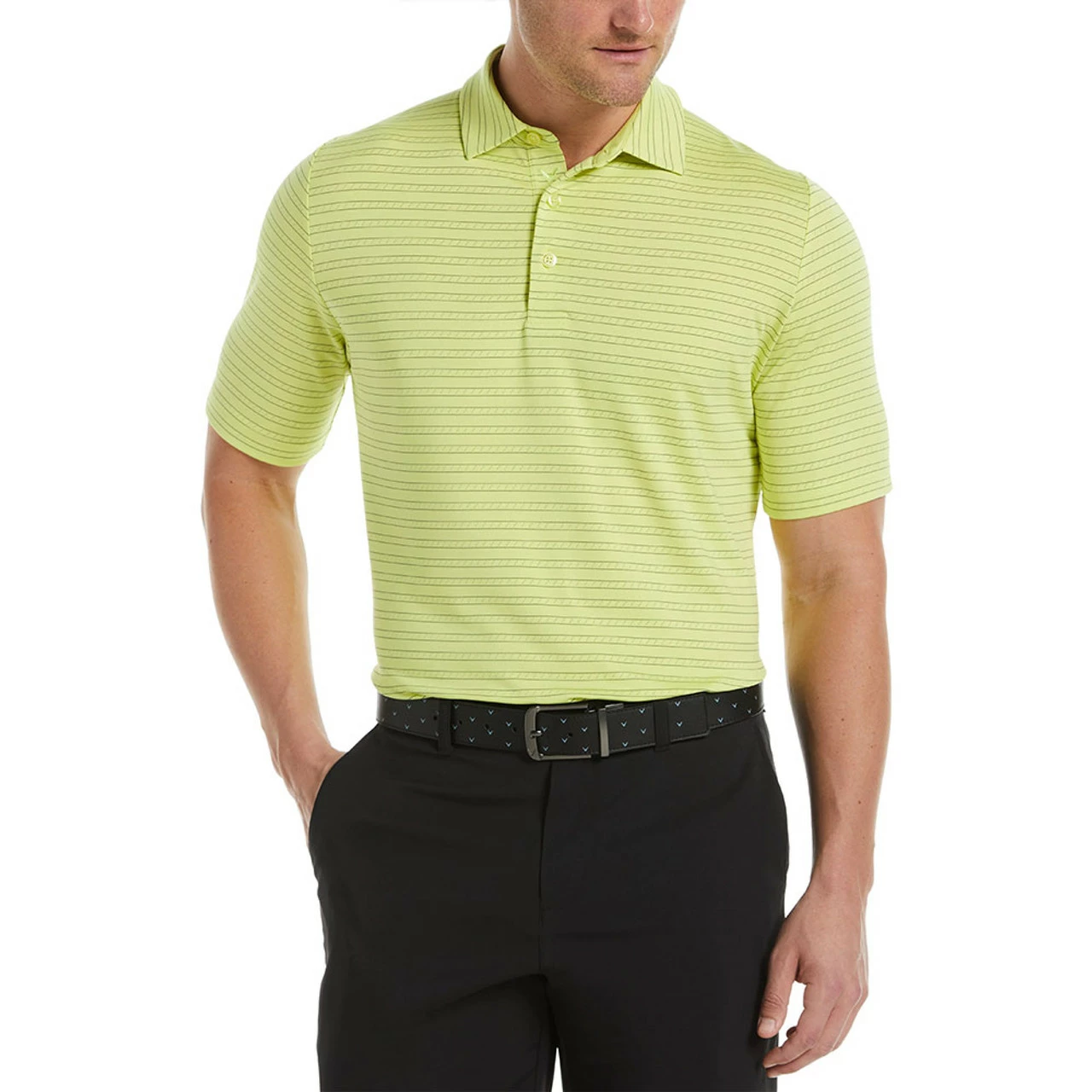 Callaway Fine Line Ventilated Stripe Polo 5 Callaway Fine Line Ventilated Stripe Polo - Image 5