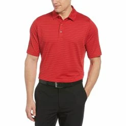 Callaway Fine Line Ventilated Stripe Polo 21 Callaway Fine Line Ventilated Stripe Polo -Golf Bag Sales callaway fine line ventilated stripe polo tango red 01 82689.1679518313