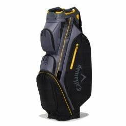 Callaway ORG 14 Mini Cart Bag - 2023 -Golf Bag Sales callaway org 14 mini cart bag 2023 graphite black plaid goldenrod 01 65111.1676651145
