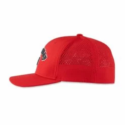 Callaway Riviera Fitted Hat -Golf Bag Sales callaway riviera fitted hat red charcoal 04 58173.1642694597