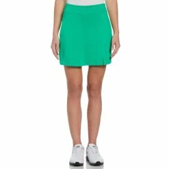 Callaway Women's Solid TrueSculpt Skort - 17 Inch -Golf Bag Sales callaway womens solid truesculpt skort 17 inch bright green 01 29736.1654791779