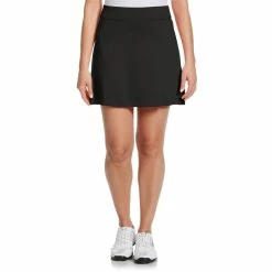 Callaway Women's Solid TrueSculpt Skort - 17 Inch -Golf Bag Sales callaway womens solid truesculpt skort 17 inch caviar 01 14949.1654791779