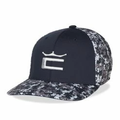 COBRA Camo Crown C Snapback Hat -Golf Bag Sales cobra camo crown c snapback hat navy blazer 01 64475.1649869197