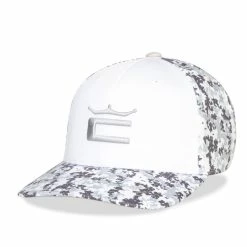 COBRA Camo Crown C Snapback Hat -Golf Bag Sales cobra camo crown c snapback hat white 01 83615.1649869197