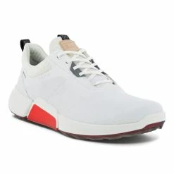 ECCO Men's Biom H4 Golf Shoes -Golf Bag Sales ecco biom h4 golf shoes white 03 88042.1662670387