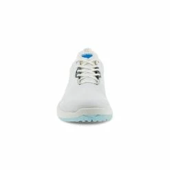 ECCO Men's Biom H4 Golf Shoes -Golf Bag Sales ecco biom h4 golf shoes white light blue 03 33375.1662670387