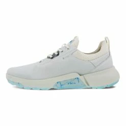 ECCO Men's Biom H4 Golf Shoes -Golf Bag Sales ecco biom h4 golf shoes white light blue 04 52696.1662670387