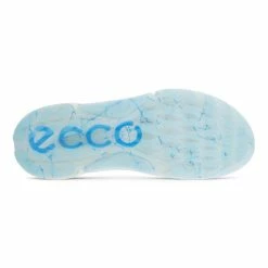 ECCO Men's Biom H4 Golf Shoes -Golf Bag Sales ecco biom h4 golf shoes white light blue 08 22137.1662670387