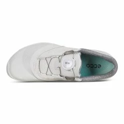 ECCO Women's Biom Hybrid 3 BOA Golf Shoes - White/Emerald -Golf Bag Sales ecco womens biom hybrid 3 boa golf shoes white emerald 05 96292.1659548166