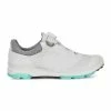 ECCO Women's Biom Hybrid 3 BOA Golf Shoes - White/Emerald