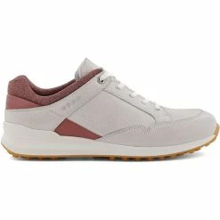 ECCO Women's Street Retro Golf Shoes - White/Quarry