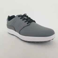 ETONIC Men's Reactive Grip Ultra Lite Spikeless Golf Shoes ST-1831 -Golf Bag Sales etonic reactive grip ultra lite spikeless golf shoes st 1831 grey black 05 96405.1659042130