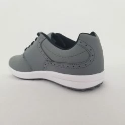 ETONIC Men's Reactive Grip Ultra Lite Spikeless Golf Shoes ST-1831 -Golf Bag Sales etonic reactive grip ultra lite spikeless golf shoes st 1831 grey black 06 76535.1659042130