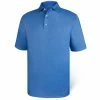 FootJoy Birdseye Jacquard Dot Geo Trim Polo - Self Collar - Previous Season Style