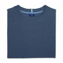 FootJoy Crewneck Pullover -Golf Bag Sales footjoy crewneck pullover bluestone 04 62894.1673905434