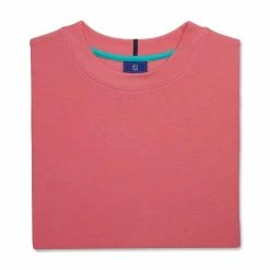 FootJoy Crewneck Pullover -Golf Bag Sales footjoy crewneck pullover watermelon 04 76197.1673901410