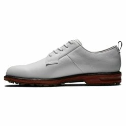 FootJoy Men's DryJoys Premiere Series Field Golf Shoes -Golf Bag Sales footjoy dryjoys premiere series field golf shoes cool white red 02 39781.1674673997