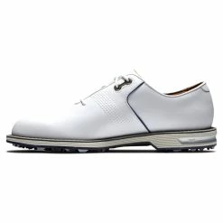 FootJoy Men's DryJoys Premiere Series Flint Golf Shoes -Golf Bag Sales footjoy dryjoys premiere series flint golf shoes white navy 02 80409.1668002454