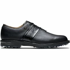 FootJoy Men's DryJoys Premiere Series Packard Golf Shoes -Golf Bag Sales footjoy dryjoys premiere series packard golf shoes black 01 00702.1676576786