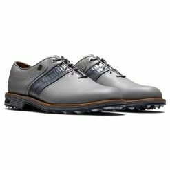FootJoy Men's DryJoys Premiere Series Packard Golf Shoes -Golf Bag Sales footjoy dryjoys premiere series packard golf shoes gray black 05 82940.1676576790