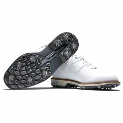 FootJoy Men's DryJoys Premiere Series Packard Golf Shoes -Golf Bag Sales footjoy dryjoys premiere series packard golf shoes white 06 31660.1676576784