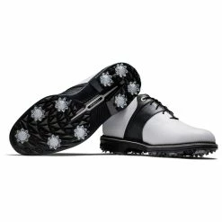 FootJoy Men's DryJoys Premiere Series Packard Golf Shoes -Golf Bag Sales footjoy dryjoys premiere series packard golf shoes white black 05 44801.1676576794