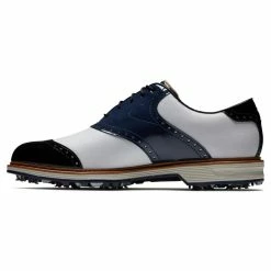 FootJoy Men's DryJoys Premiere Series Wilcox Golf Shoes 25 FootJoy Men's DryJoys Premiere Series Wilcox Golf Shoes -Golf Bag Sales footjoy dryjoys premiere series wilcox golf shoes navy white 02 48779.1679063037