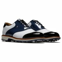 FootJoy Men's DryJoys Premiere Series Wilcox Golf Shoes 28 FootJoy Men's DryJoys Premiere Series Wilcox Golf Shoes -Golf Bag Sales footjoy dryjoys premiere series wilcox golf shoes navy white 05 37444.1679063038