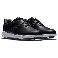 FootJoy Men's EComfort Closeout Golf Shoes -Golf Bag Sales footjoy ecomfort golf shoes black white blue 05 75787.1659041892