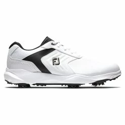 FootJoy Men's EComfort Closeout Golf Shoes -Golf Bag Sales footjoy ecomfort golf shoes white black 01 51359.1659041892