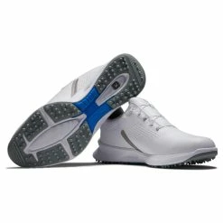 FootJoy Men's FJ Fuel BOA Golf Shoes -Golf Bag Sales footjoy fj fuel boa golf shoes white blue jay 06 99853.1641999134
