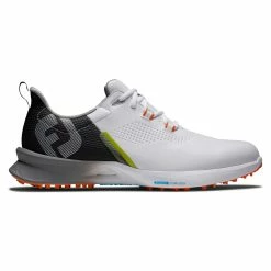 FootJoy Men's FJ Fuel Golf Shoes -Golf Bag Sales footjoy fj fuel golf shoes white black orange 01 48259.1664305172