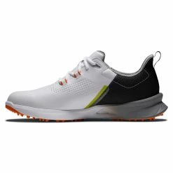 FootJoy Men's FJ Fuel Golf Shoes -Golf Bag Sales footjoy fj fuel golf shoes white black orange 02 75776.1664305172