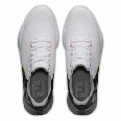 FootJoy Men's FJ Fuel Golf Shoes -Golf Bag Sales footjoy fj fuel golf shoes white black orange 03 90137.1664305173