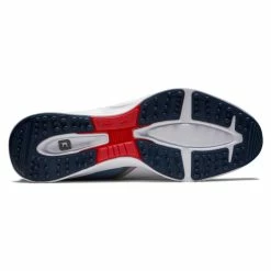 FootJoy Men's FJ Fuel Golf Shoes -Golf Bag Sales footjoy fj fuel golf shoes white blue fog red 04 29050.1664304221