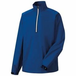 FootJoy FJ HydroKnit Rain Pullover -Golf Bag Sales footjoy fj hydroknit rain pullover royal 01 93601.1659043372