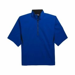 FootJoy FJ Hydrolite Short Sleeve Rain Shirt -Golf Bag Sales footjoy fj hydrolite short sleeve rain shirt royal black 01 53141.1676494362