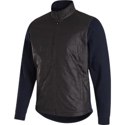 FootJoy Full-Zip Hybrid Jacket -Golf Bag Sales footjoy full zip hybrid jacket charcoal 01 62441.1638890309