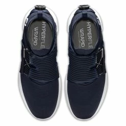 FootJoy Men's Hyperflex BOA Golf Shoes - Previous Season Style 32 FootJoy Men's Hyperflex BOA Golf Shoes - Previous Season Style -Golf Bag Sales footjoy hyperflex boa golf shoes navy white gold 03 04027.1668705030