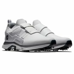 FootJoy Men's Hyperflex BOA Golf Shoes -Golf Bag Sales footjoy hyperflex boa golf shoes white grey 05 27855.1678113496