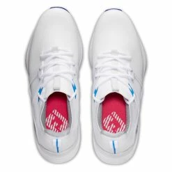 FootJoy Men's Hyperflex Golf Shoes -Golf Bag Sales footjoy hyperflex golf shoes white blue 03 51137.1678112883