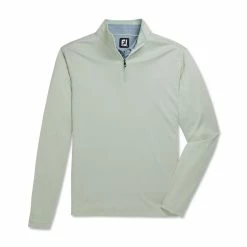 FootJoy Lightweight Jaquard 1/4 Zip -Golf Bag Sales footjoy lightweight jacquard 1 4 zip sage 04 32745.1673906811