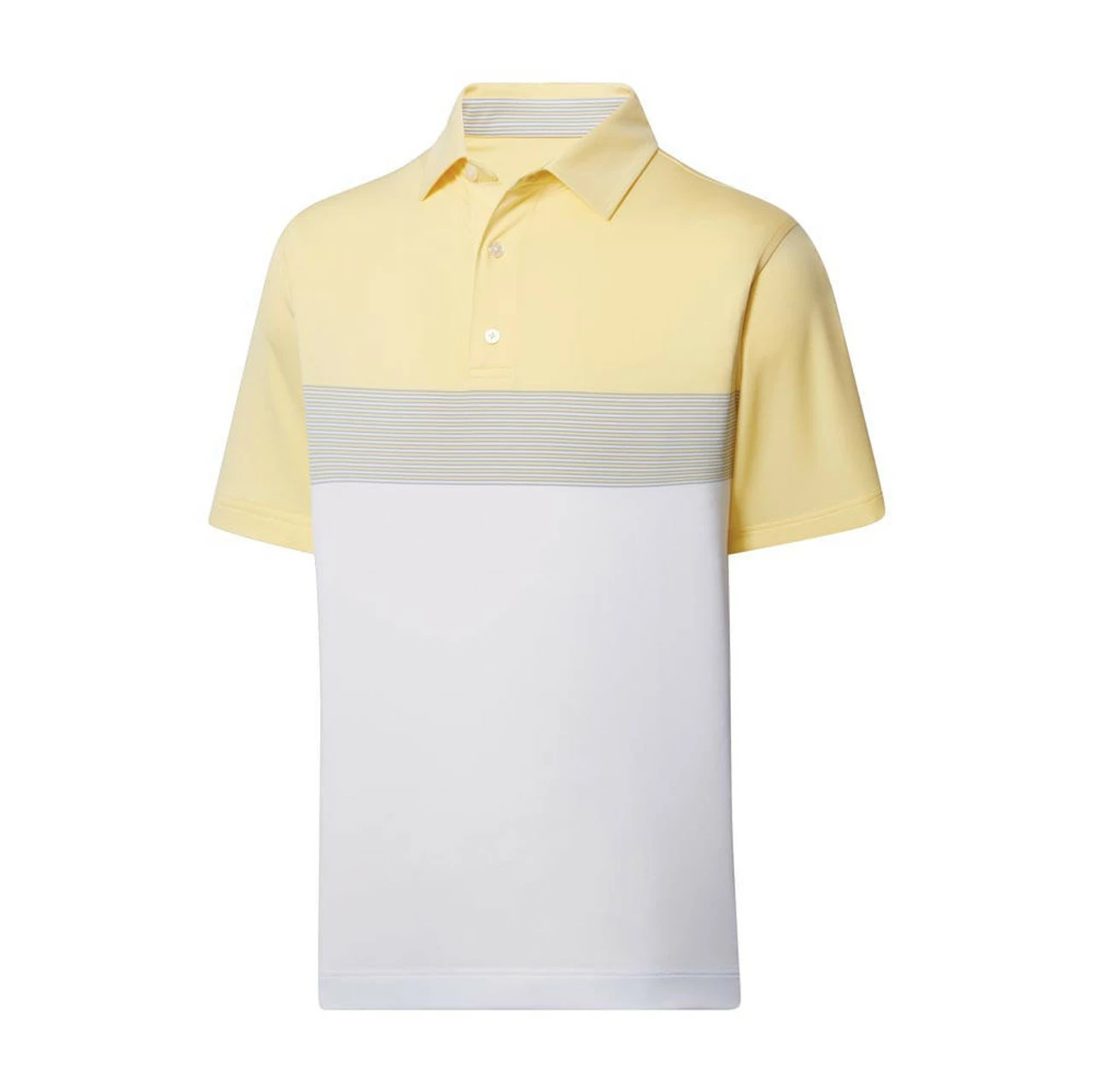 FootJoy Lisle Color Block Self Collar Polo - Image 2