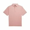 FootJoy Lisle Space Dye Microstripe Self Collar Polo