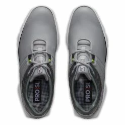 FootJoy Men's Pro SL Golf Shoes -Golf Bag Sales footjoy pro sl golf shoes gray charcoal lime 03 68724.1642001849