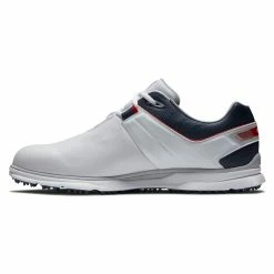 FootJoy Men's Pro SL Golf Shoes -Golf Bag Sales footjoy pro sl golf shoes white navy red 02 15608.1642001848