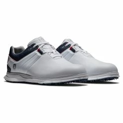 FootJoy Men's Pro SL Golf Shoes -Golf Bag Sales footjoy pro sl golf shoes white navy red 05 28072.1642001848