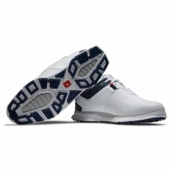 FootJoy Men's Pro SL Golf Shoes -Golf Bag Sales footjoy pro sl golf shoes white navy red 06 19191.1642001848
