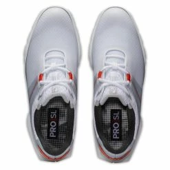 FootJoy Men's Pro SL Sport Golf Shoes -Golf Bag Sales footjoy pro sl sport golf shoes white orange 03 41808.1676587305