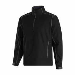 FootJoy Sport Windshirt -Golf Bag Sales footjoy sport windshirt black charcoal 01 12826.1646236671
